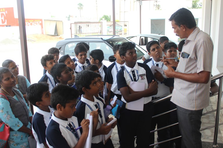 Erode Public School - Chencoptex Visit