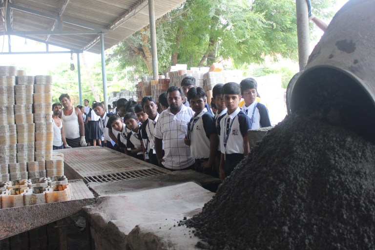 Erode Public School - factory visit