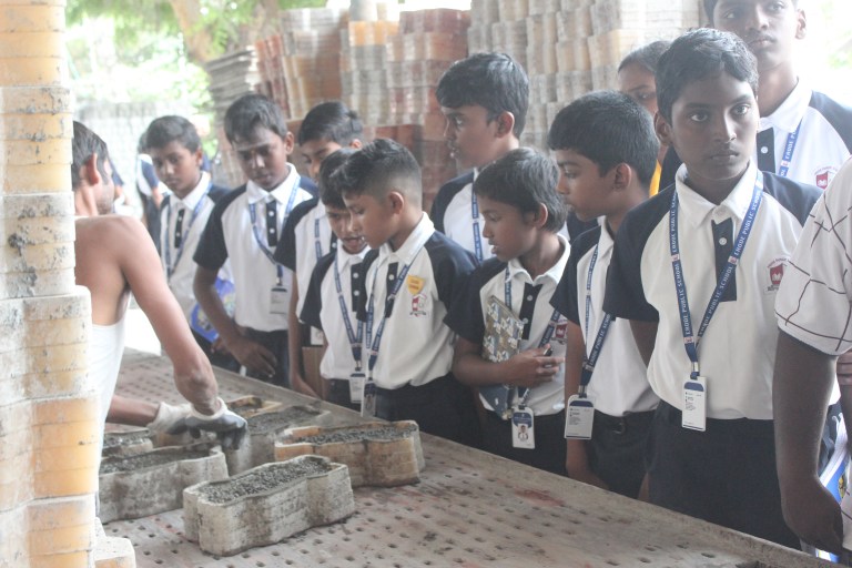 Erode Public School - factory visit