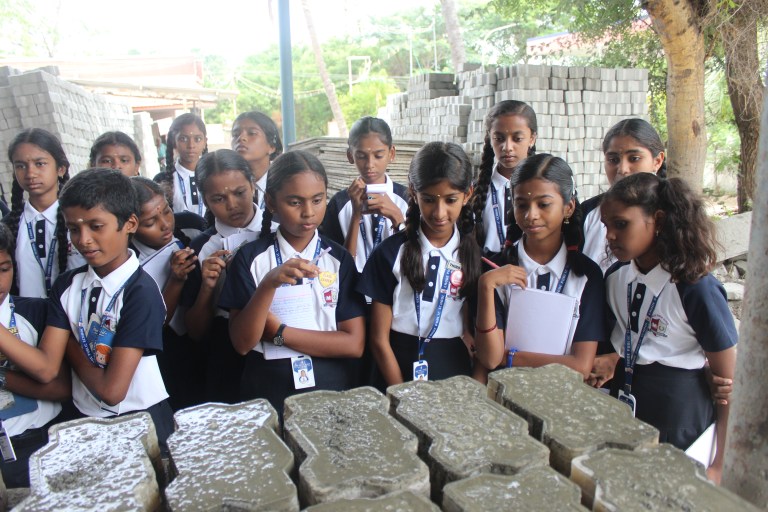 Erode Public School - factory visit